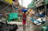 Philippines inverted after Typhoon