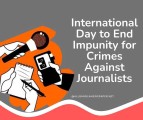 International Day to End Impunity for Crimes Against Journalists—Honoring Press Freedom and Protecting Voices